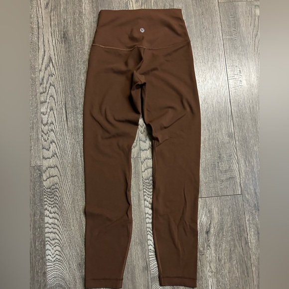 Lululemon Align Leggings 25” size 4 Roasted Brown - Picture 5 of 5